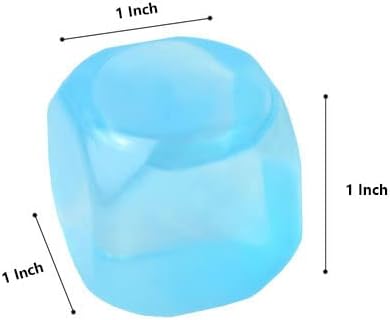 Reusable Ice Cubes, Fake Ice Cubes 70 Pack, Colorful Refreezable Silicone Ice Cubes for Drinks, Whiskey, Vodka or Coffee, Washable Non-Melting Non-Diluting